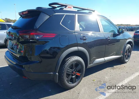 2025 Nissan Rogue Rock Creek from USA, damaged, VIN 5N1BT3BB7SC778647